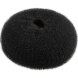 Lussoni Hair Bun Ring - Black Small