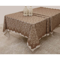 Σουπλά Σετ Δαντέλα Des.2330 Beige Anna Riska (32x45) 4Τεμ