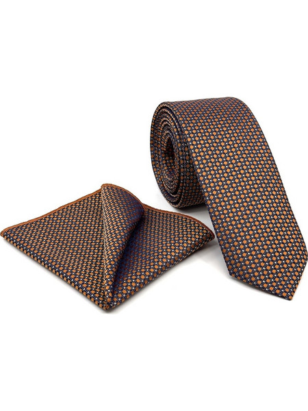 Legend - L-050-320 - Maroon - 7.5cm MICRO - Γραβάτα - brown