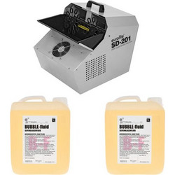 Eurolite SD201 DMX Super-Bubble Bundle
