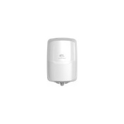 Συσκευή Χειρτοπετσέτας BOX MIDI CENTER PULL - Λευκή (Φύλλο- Φύλλο)