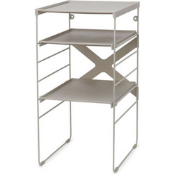 Joseph Joseph Level Adjustable Ecru Shoe Rack