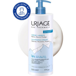Uriage Eau Thermale Ενυδατική Κρέμα Καθαρισμού Προσώπου 500ml