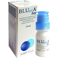 Sooft Italia BLUgel A Free Eye Drops 10ml