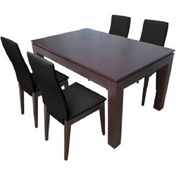 Τραπεζαρία σετ 5τμχ Taylor 1019 IN + Jasmine 1026 IN Dark Brown 400-11-015