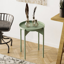 Hanah Home Shb-002-E Τραπεζάκι Σαλονιού Πράσινο 491CRT1139