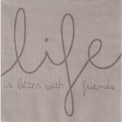 Raeder - Χαρτοπετσέτα Life Is Better With Friends