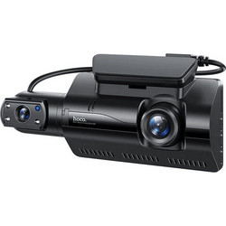 Διπλή Κάμερα DVR Αυτοκινήτου με Καταγραφικό, Περιστρεφόμενο Φακό, Ενσωματωμένο Αισθητήρα και Νυχτερινή Λήψη