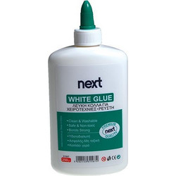 Next κόλλα λευκή για χειροτεχνίες 250gr
