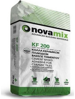 Τσιμεντοειδής ακρυλική κολλά NOVAMIX KF200 C1T 25kg