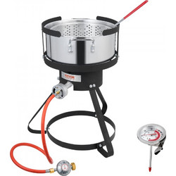 Φορητή Υπαίθρια Φριτέζα Προπανίου 9,35L 54.000 BTU - HXG54000BTU1Q7OFOV0 VEVOR