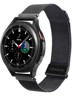 Dux Ducis Milanese Λουράκι Μεταλλικό Black (Universal 22mm)