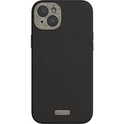 Moshi Napa Magsafe - Leather Case For Iphone 15 Plus (Midnight Black) - (99MO231102)