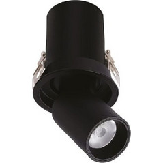 Inlight Downlight σποτ 10W 3CCT σε μαύρη απόχρωση (X00180B)