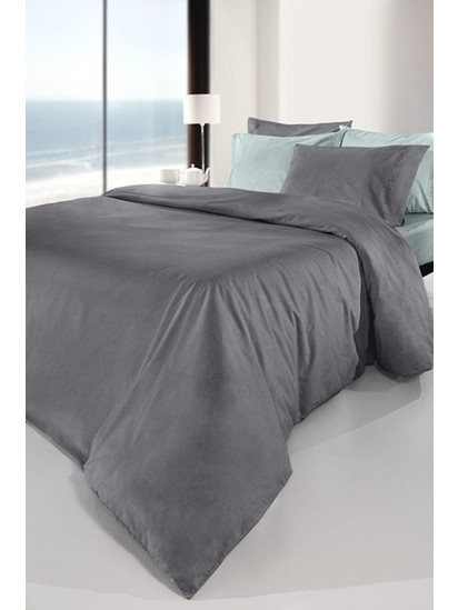 Guy Laroche Color Plus Anthracite Παπλωματοθήκη Υπέρδιπλη 255 x 245