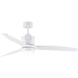Luma Lighting 610.01415.20.02 Ανεμιστήρας Οροφής 132cm 31W με Φως & Τηλεχειριστήριο Λευκός