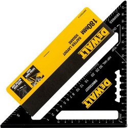 Τρίγωνο Μαραγκού/Μηχανουργού 18cm Dewalt DWHT25227-0