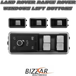 Land Rover Range Rover Upgrade Windows Lift Buttons - Διακόπτες Παραθύρων
