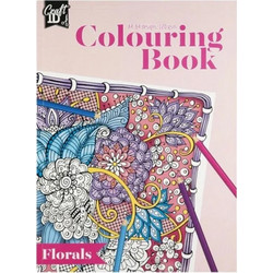 Βιβλίο Ζωγραφικής Craft ID 64 Σχέδια Α4 120gr Florals CCR5013A