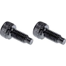 Ibanez 2LE2-4KS String Lock Screw - Lo-Pro Edge, Cosmo Black, 2-Pack