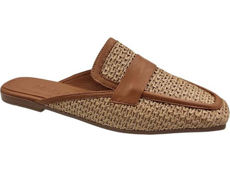 Mago 97627 Coconut Δερμάτινα Γυναικεία Mules