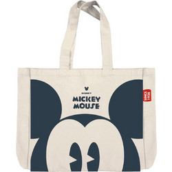 MICKEY MOUSE - Big Canvas Bag - 46x40,5x10cm
