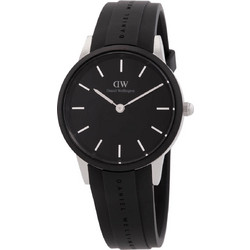 Daniel Wellington Iconic Motion Ανδρικό Ρολόι με Ασημί Καουτσούκ Λουράκι DW00100436