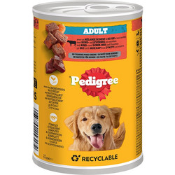 Pedigree Veal & Carrots 400gr