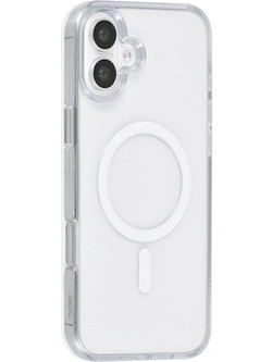 TUNIQ iPhone 16 Plus Back cover case - Magsafe silicone - White
