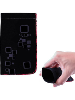 VOLTE-TEL ΘΗΚΗ ΠΟΥΓΚΙ SLIM CASE V1010 BLACK-RED SEWING
