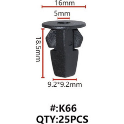 Maestro K66 Κλιπς Πλαστικα Παξιμαδια Για Βιδες