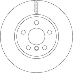 Trw Δισκόπλακα - DF6757