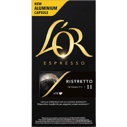 L'Or Κάψουλες Espresso Ristretto Intensity Συμβατές με Μηχανή Nespresso 10τμχ