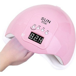 UV / LED SUN Five Nail Lamp Sunshine Nails Comfortable Professional Nail Lamp 48W 225mmx105mmx190mm (Rose)