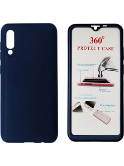 POWERTECH Θήκη Body 360 με Tempered Glass για Xiaomi Mi 9, μπλε
