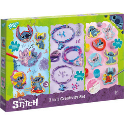 Totum Disney: Stitch - 3 In 1 Creativity Set (TT700161)