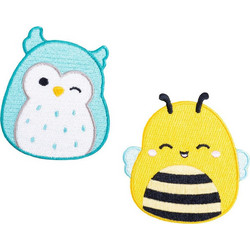 Fizz Squishmallows - Winston & Sunny Iron On Patches Cdu (350155)