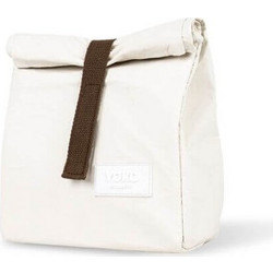 Ισοθερμική τσάντα φαγητού Yoko Design Off White Tyvek L: 20 cm W: 11 cm H: 28 cm