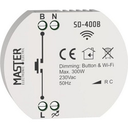 Smart Dimmer κυτίου 230V/300W LED (Wi-Fi) SD-400B
