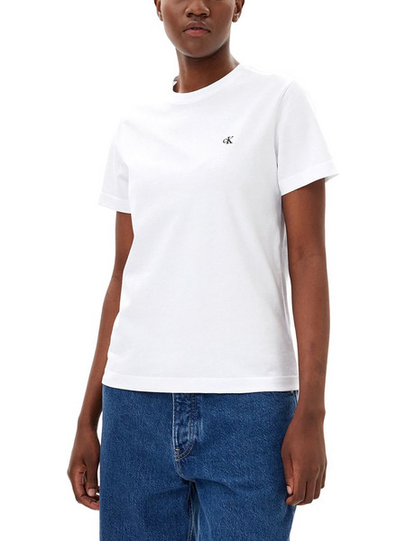 ARCHIVE JERSEY CREW NECK T-SHIRT WOMEN CALVIN KLEIN