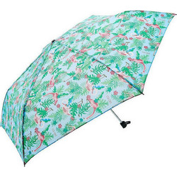 ECO CHIC Ομπρέλα Μικρή Blue Flamingo