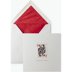 Smythson Queen of My Heart Card
