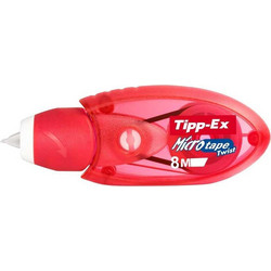 Tipp-ex Micro Τape Twist - Διορθωτική Ταινία 8m Κόκκινο 1τμχ