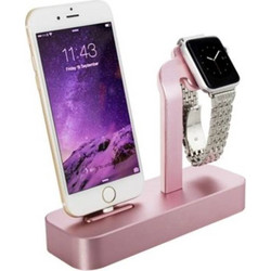 Coteci Cs2095-Mrg Βάση Base5 2 Σε 1 Για Iphone / Apple Watch - Ροζ Χρυσό