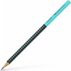 Μολύβι Faber-Castell Grip 2001 2B Μαύρο και Τιρκουάζ