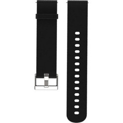 Λουράκι Σιλικόνης STR24BK 24mm για Smartwatch Μαύρο
