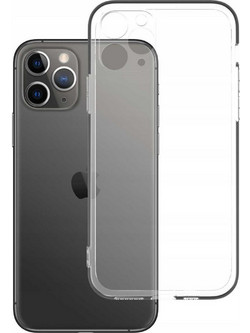 Θήκη iPhone 11 Pro Spacecase Clear Case Διάφανη Σιλικόνης 1mm - Transparent (5905719106195)