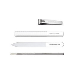 Tweezerman Glass Manicure Set - Sada na manikuru se sklenenymi pilniky