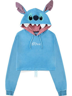 Lilo & Stitch Cropped Hooded Sweater Stitch - HTDLS189797