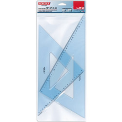 ΤΡΙΓΩΝΑ ΖΕΥΓΗ (45o+60o) ARDA UNI 35cm